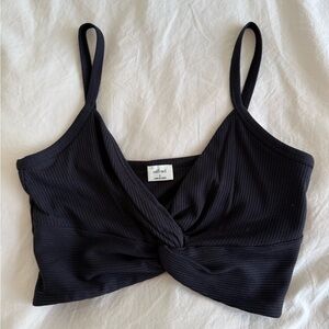 Wilfred Midnight Twist Front Bralette